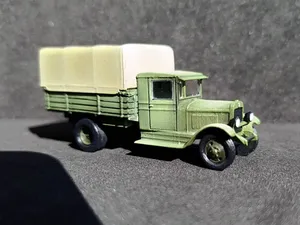 USSR WW2 3-ton truck ZiS-5. 1/87 scale