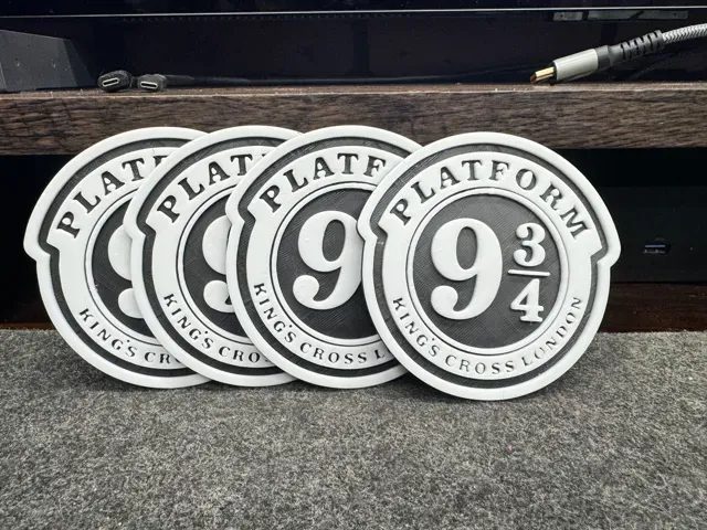 Harry Potter Platform 9 3/4 Coasters — Фото 2 из 6