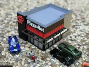 1:64 New Pizza Hut Diorama