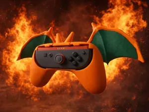 Nintendo Switch 2 Controller – Charizard Inspired