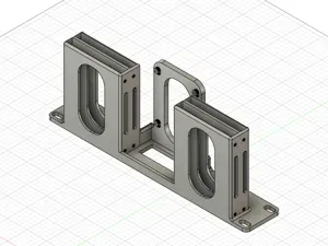10-inch Rack mount for 1 Raspberry Pi + 4 2.5 SSDs