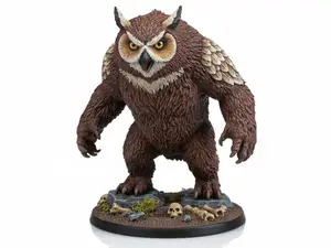 Owlbear Adult D&D Miniature (55mm)