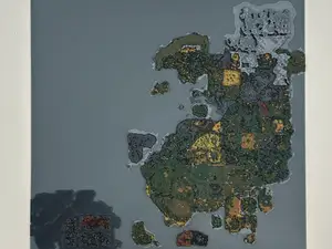 Lineage 2 Aden Map HueForge