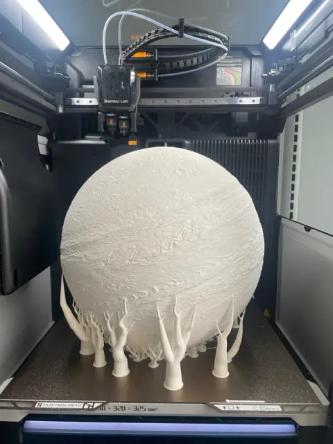 Solar System Lithophane Planet Lamps - ⌀295mm — Image 2 of 15