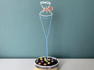 Schultüte Caketopper Deko