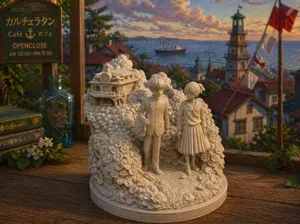 From Up on Poppy Hill Diorama Studio Ghibli