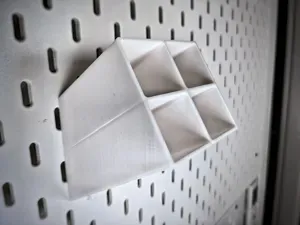 Angled Quad Organizer for Skadis