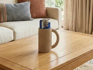Wood Texture Can Holder Mug for 250ml Red Bull