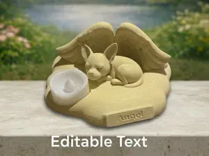 Angel Chihuahua on Cloud Memorial