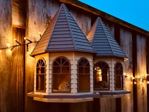 The Twin bird feeder house - H2 series By Techro3D