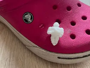 Croc Charm Michelin Man