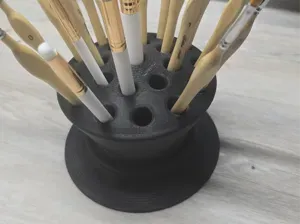 Spinning Paint Brush/pen Holder