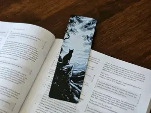 Cat on the Overlook - Bookmark