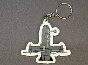 Ukrainian drone interceptor P1-SUN keychain