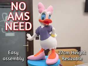 Daisy Duck - No AMS - Easy assembly