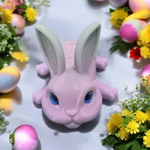 Articulated Rabbit -6mm + 8mm glass eye compatible