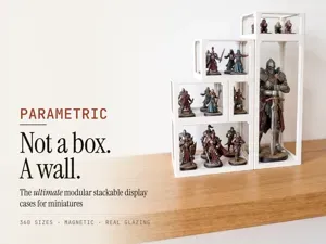 Parametric Modular Miniature Display Cases