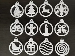 Christmas tree ornaments