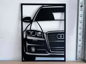 Audi A4 B7 wall art