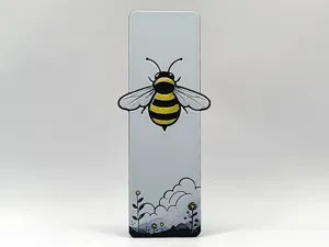 Bee-tween the Pages Bookmark - Hueforge