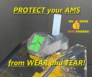 AMS Feeding Funnel Wear Protector - BambuLab Logo