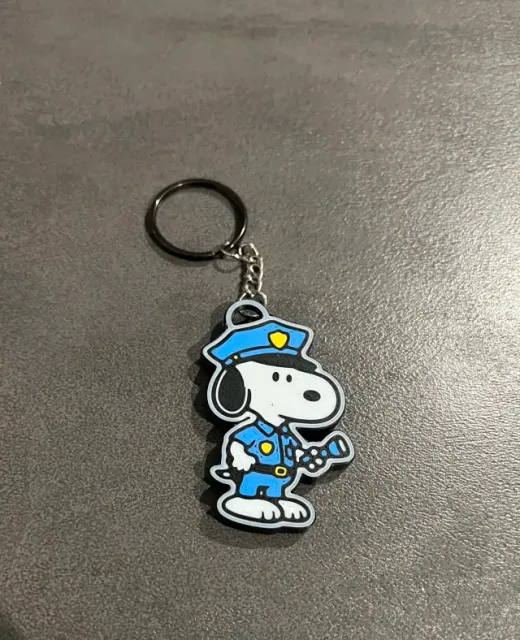 adorable Snoopy Police Keychain — Image 3 of 3