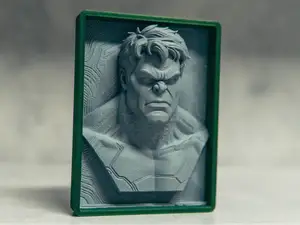 The Hulk - Unified Bas Relief Art