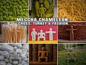 Meccha Chameleon: Cross, Turkey & Fashion poses