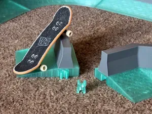 Fingerboard Concrete Jersey Barrier - Modular