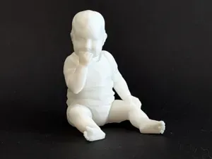 Sweet Sitting Baby (Thumb Sucking)