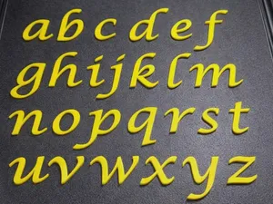 Letters little Handwriting Alphabet