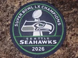Seattle Seahawks Super Bowl LX Champions Coaster