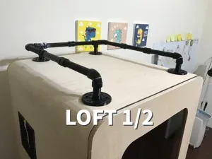Industrial Style 1/2 Pipes 