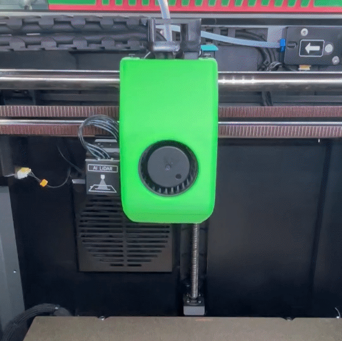 K1 / K1 Max Quick Removal Magnetic Toolhead Cover