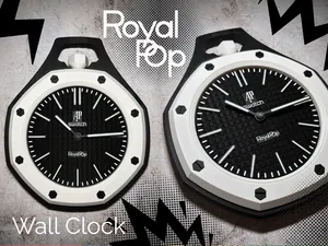 Horloge murale AP x Swatch Royal Pop