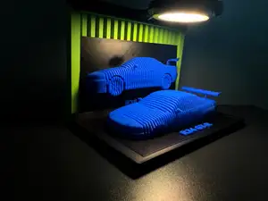 Nissan Skyline GT-R R34 - Layered Car model!