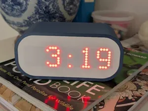 Clock with Matrix Display