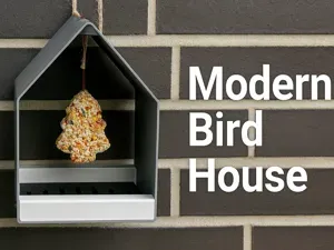Vogelhaus für Garten & Balkon - Stylish und Modern