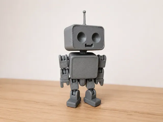 Cute Articulated Robot Print-in-Place V2 — Фото 4 из 4