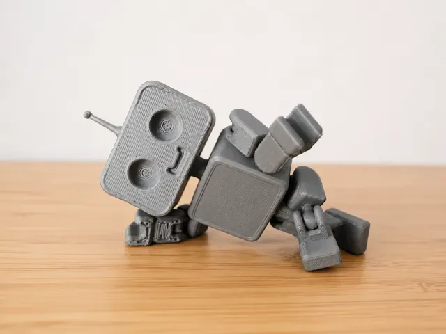Cute Articulated Robot Print-in-Place V2 — Фото 2 из 4
