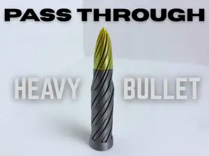 Heavy Bullet Spiral Passthrough Fidget