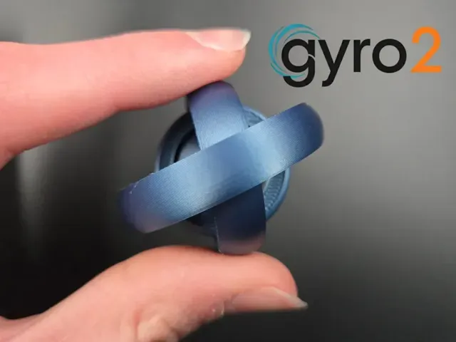 4 Ring Gyro Fidget — Image 2 of 8