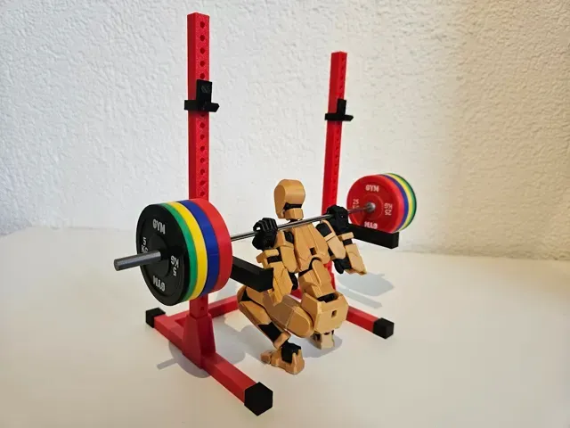 Squat / Half Rack - Mini Gym Edition (1:10 Scale) — Фото 5 из 5