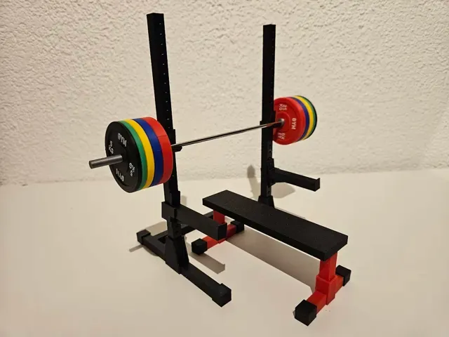 Squat / Half Rack - Mini Gym Edition (1:10 Scale) — Фото 4 из 5