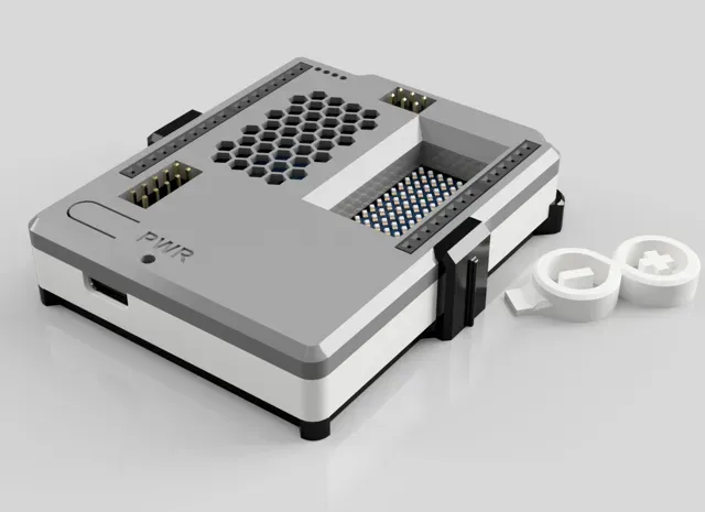 Arduino Uno Q Case Kit - Snap-fit - Wall Mount — Image 4 of 4