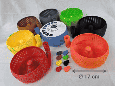 HydroBowl Fruit Rice Vegetable washer Ricewash3000