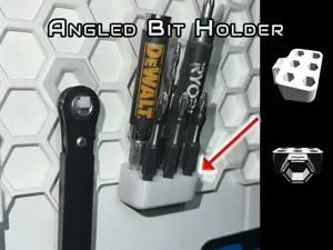 Tool bit holder for HSW | Honeycomb Storage Wall