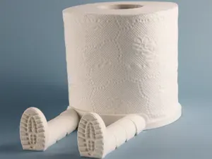 Adjustable Toilet Paper Roll Buddy