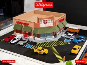 Pharmacy Model Set - 1:64 Scale Diorama