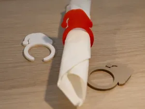 Napkin Holder Christmas Hat